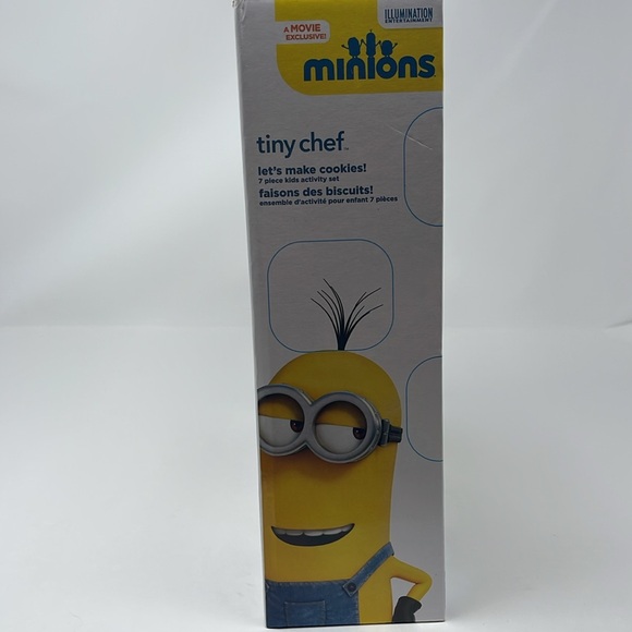 Illumination: Baking Set MINIONS Tiny Chef: Let’s Make Cookies 7 Piece Set. NEW - Picture 4 of 8